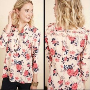 Womens Matilda Jane Floral Blouse Pocket